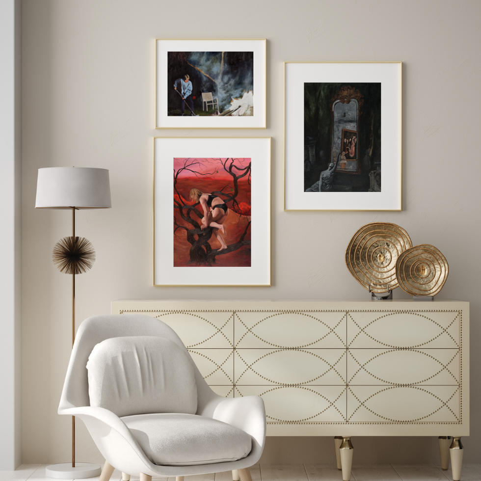 Beige Minimalist Photography Portfolio Photo Collage Instagram Post
