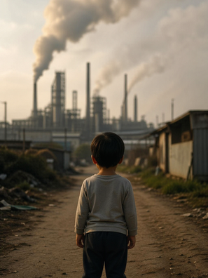 Is Early-Life Exposure to Environmental Pollution Associated With Poverty in Adulthood?