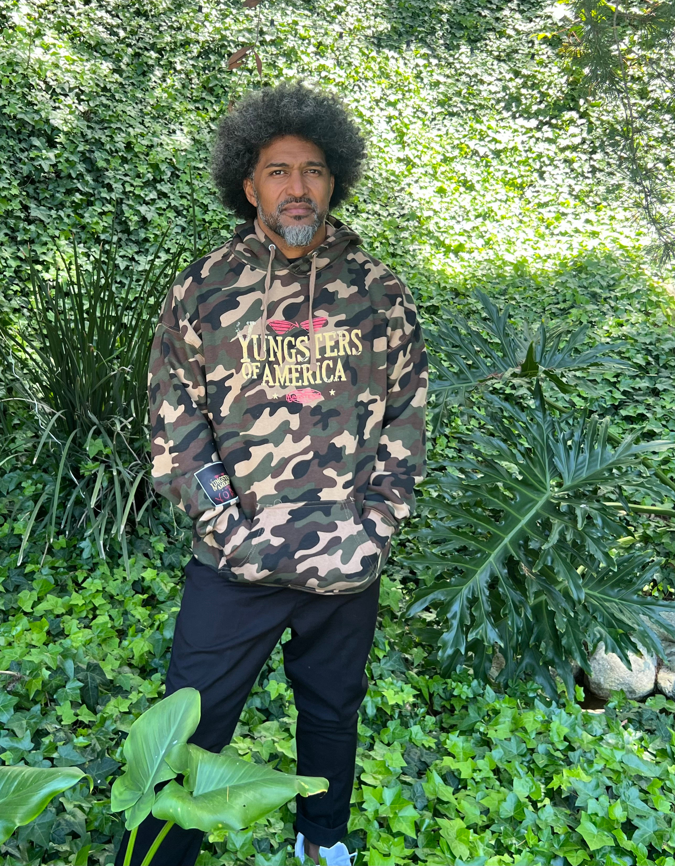 OG YOA CAMO SOFT WEIGHTED Hoodie by YOA - South Bay streetwear
