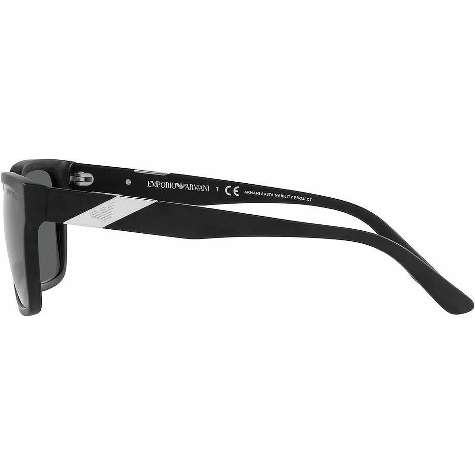 Miniatura: Occhiali da sole Unisex Emporio Armani EA4177-589887 ø 57 mm