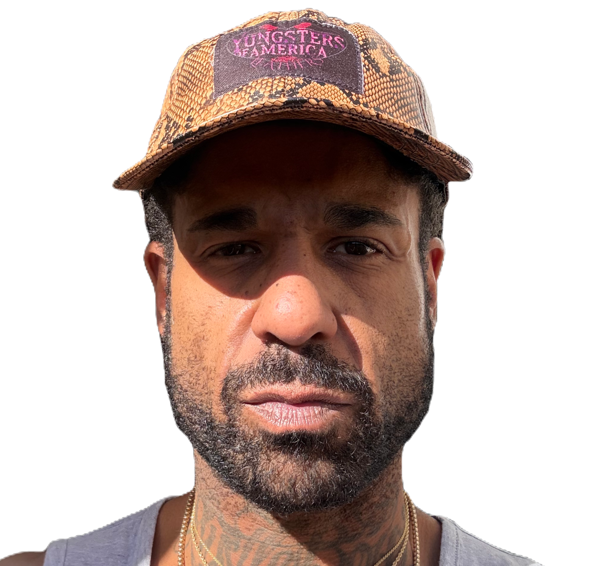 YOA LEATHERS SNAKE SKIN LEISURE CAP By YOA - South Bay Streetwear