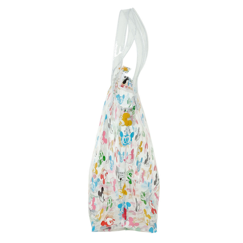 Miniatura: Borsa Donna Minnie Mouse Beach Trasparente