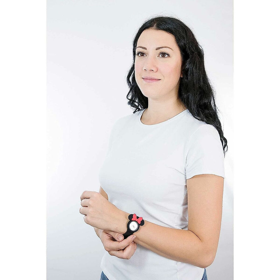Miniatura: Orologio Donna Hip Hop MINNIE ICONIC BLACK (Ø 32 mm)