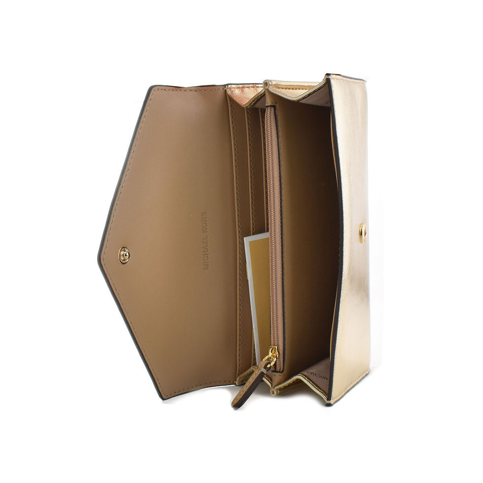 Miniatura: Portafogli Donna Michael Kors 35H3GTVE7M-PALE-GOLD 19,5 x 10 x 3 cm