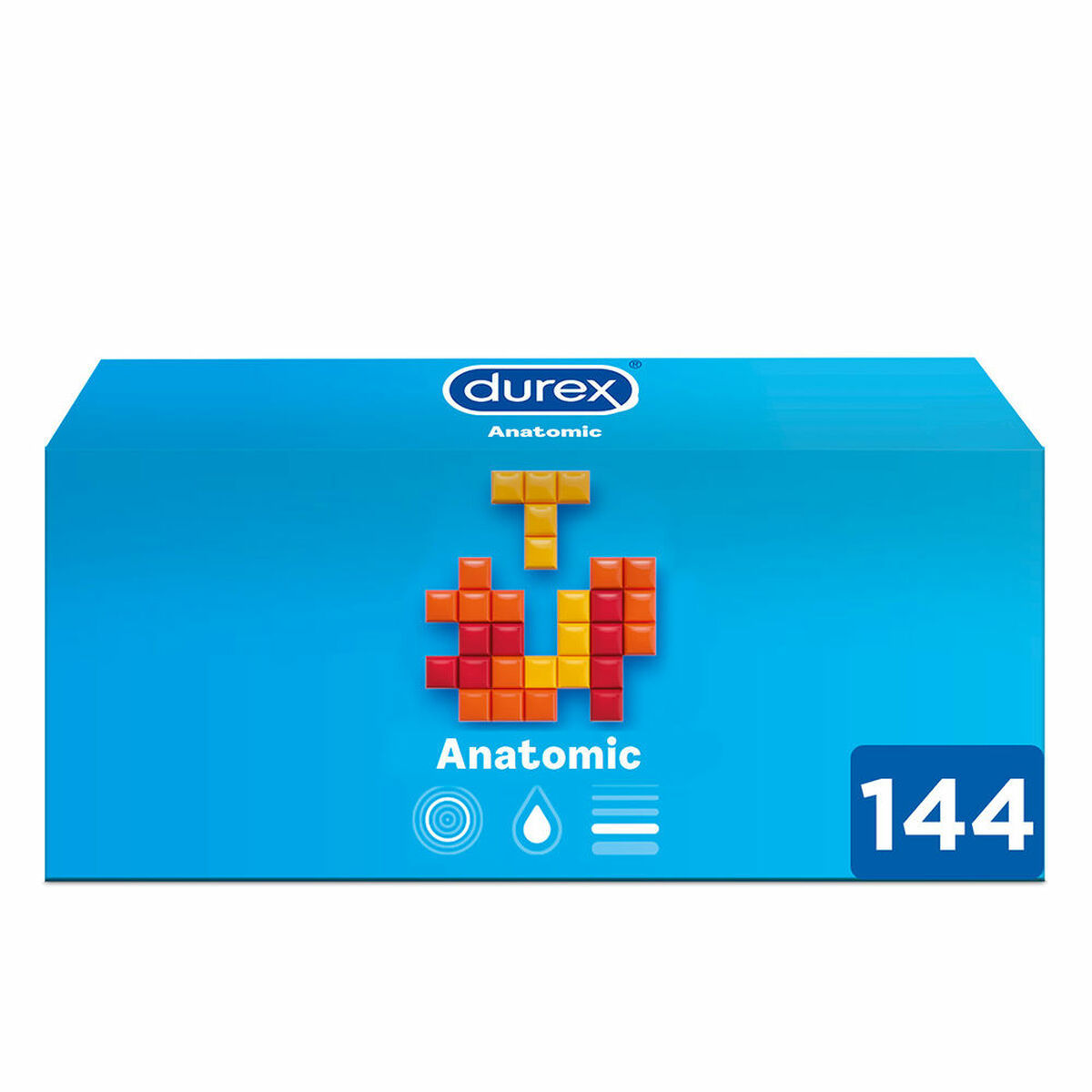 Preservativi Durex Anatomic 144 Unità