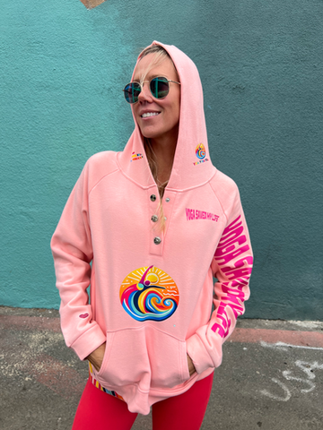 YOGA SAVED MY LIFE SUPER SOFT Hoodie By YOA - South Bay Streetwear