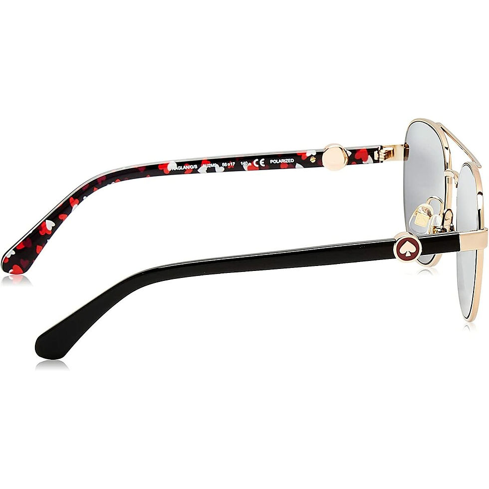 Miniatura: Occhiali da sole Donna Kate Spade S Nero Rosso Dorato