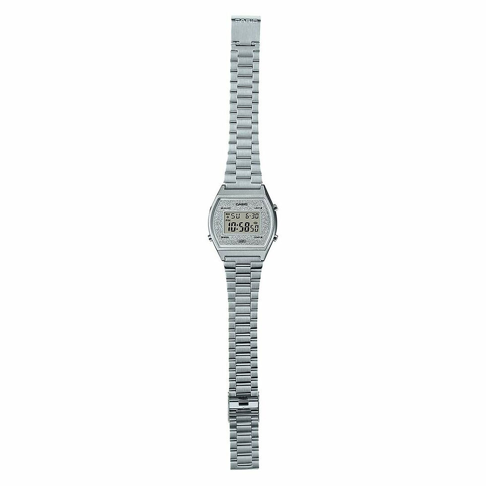 Miniatura: Orologio Donna Casio VINTAGE GLITTER SERIE Argentato (Ø 35 mm)