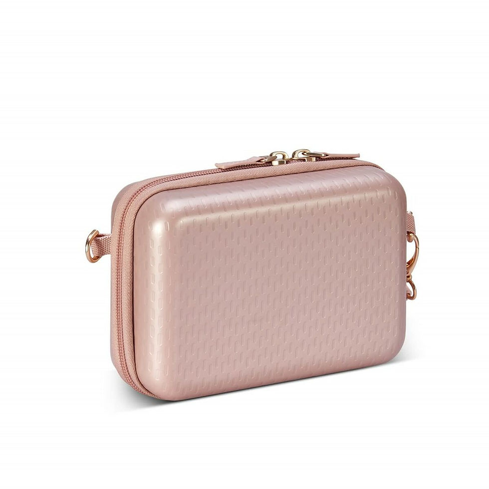 Miniatura: Borsa a Spalla Delsey Turenne Rosa Monocromatica 12,5 x 6,5 x 18 cm