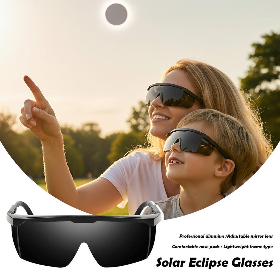Thumbnail: Safe Solar Eclipse Glasses Professional Solar Eclipse Observation Glasses for Di