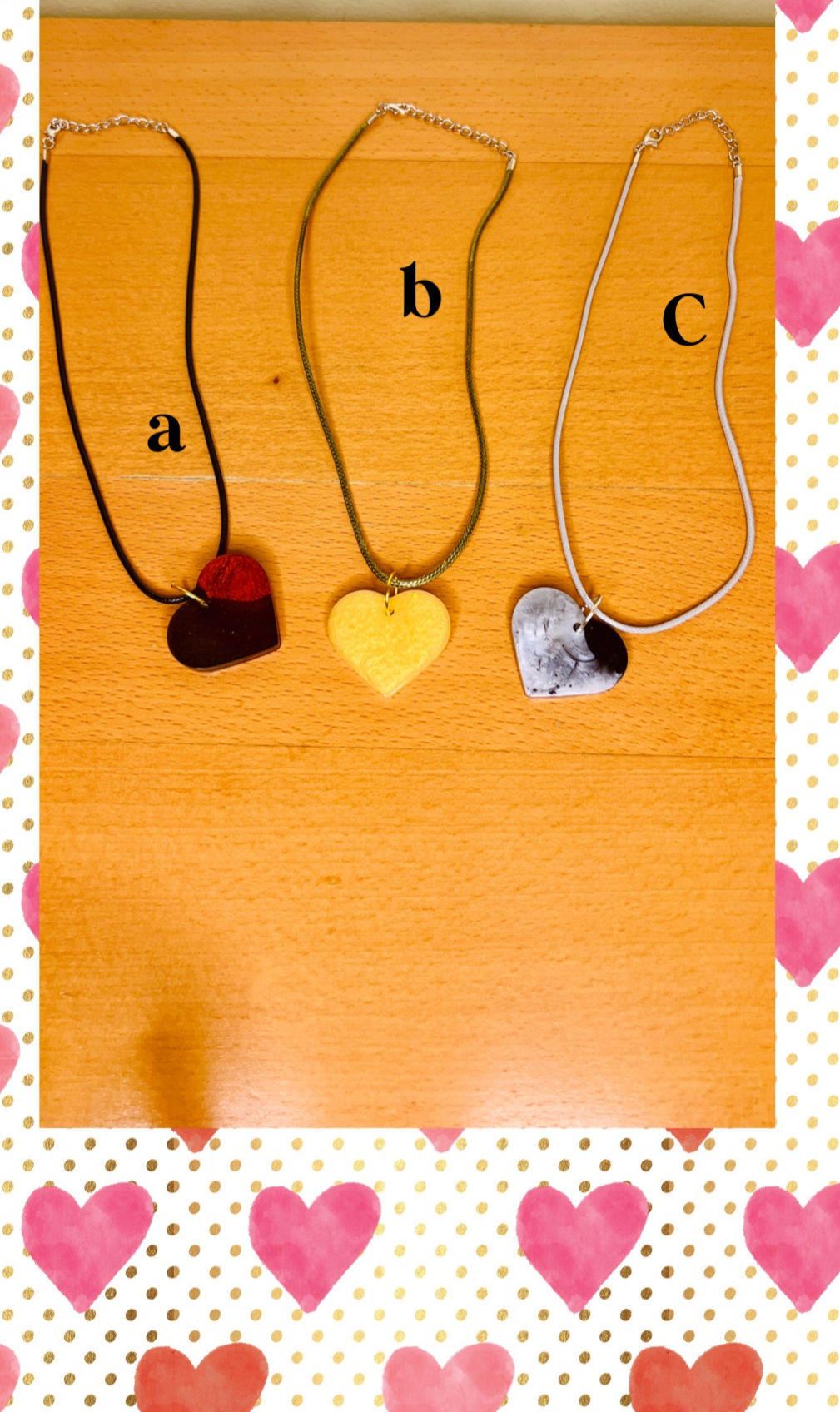 Handcrafted Resin Necklaces