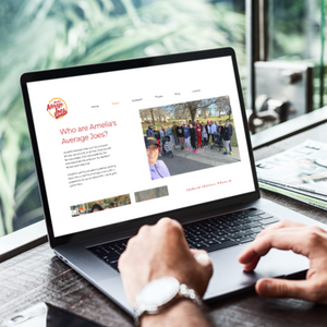 Amelia Average Joes Website