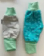 Mitwachsende Babyhose und Kinderhose aus Hamburg – Wendehose Ankerliebe trifft Strandgeflüster, OEKO-TEX Baumwolle, 50-116.