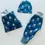 Miniaturbild: Flatlay: Babyhose Walross mit passender Mütze – perfekt für maritime Geschenksets zur Geburt