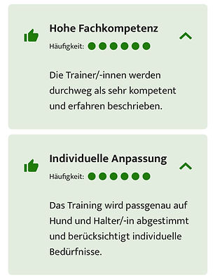 KI Analyse der Kundenbewertungen von Canine Soulutions