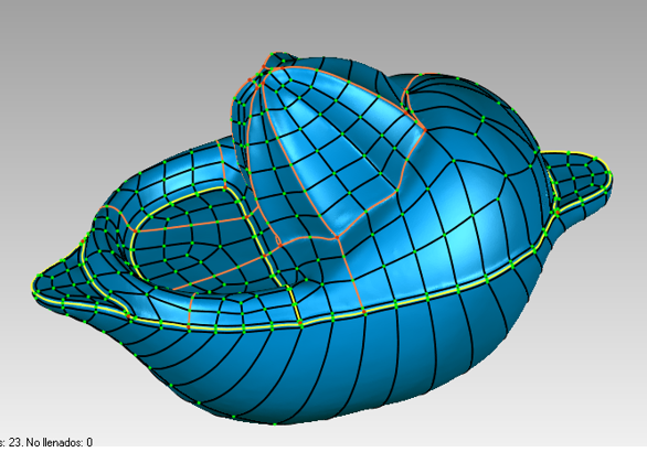 Generación de la malla 3D