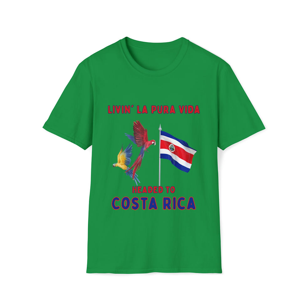 Thumbnail: Unisex Softstyle La Pura Vida T-Shirt
