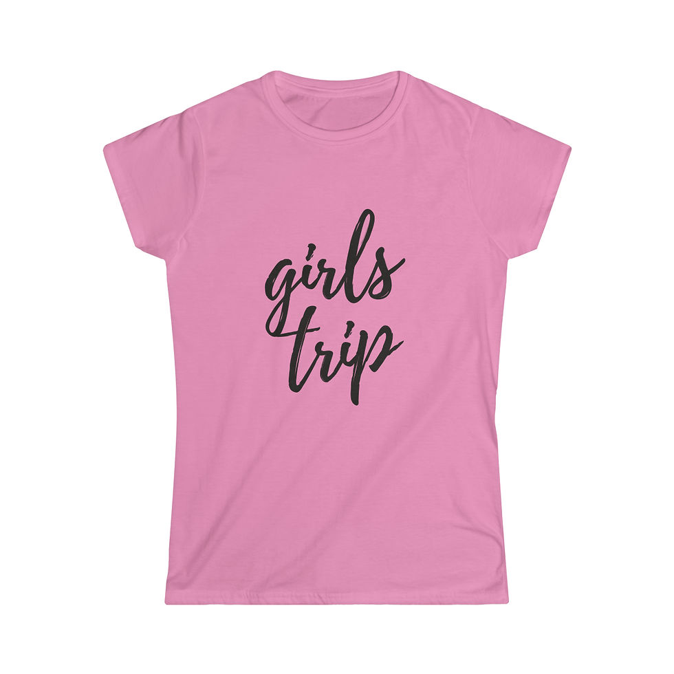Thumbnail: Women's Softstyle Girls Trip Tee