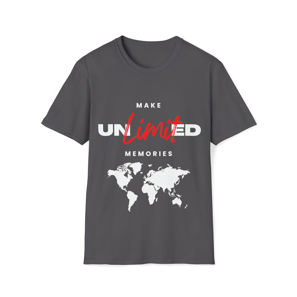 Thumbnail: Unisex Softstyle Unlimited Memories T-Shirt