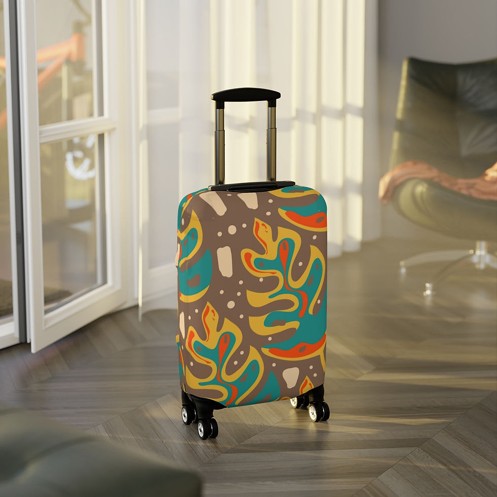 Thumbnail: Foliage Luggage Cover