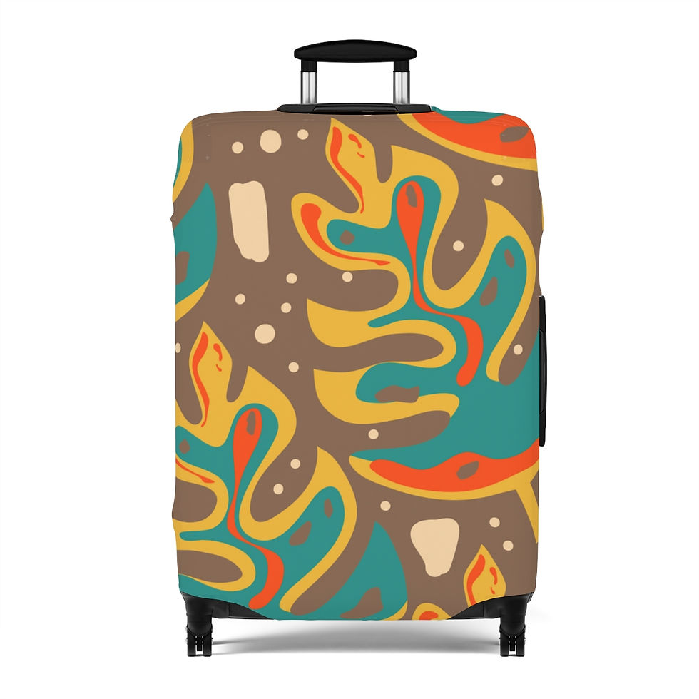 Thumbnail: Foliage Luggage Cover