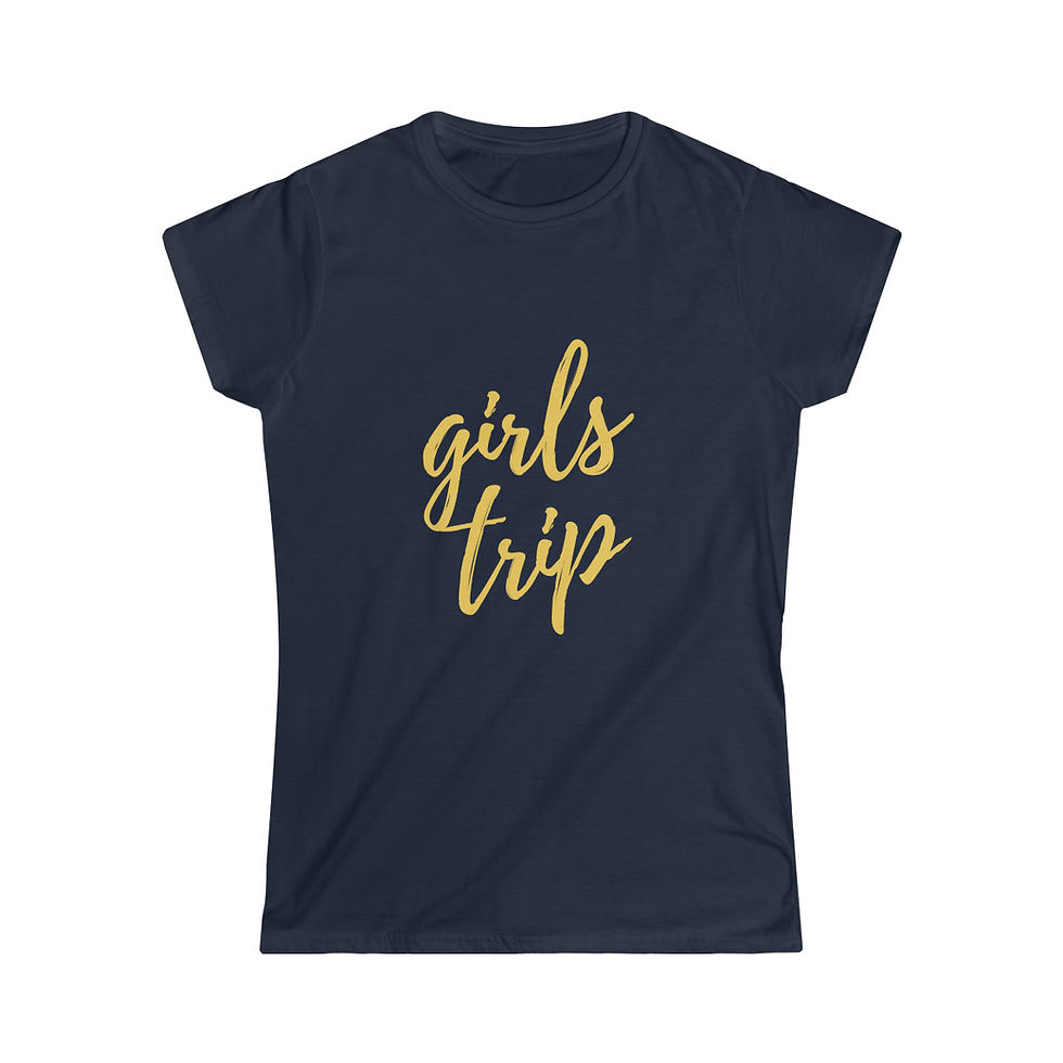 Thumbnail: Women's Softstyle Girls Trip Tee