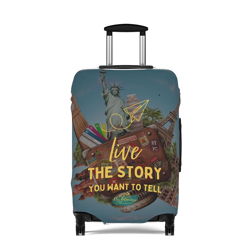 Thumbnail: Live the Story Luggage Cover