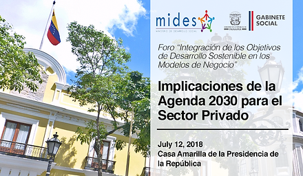 Implicaciones de la Agenda 2030 para el Sector Privado