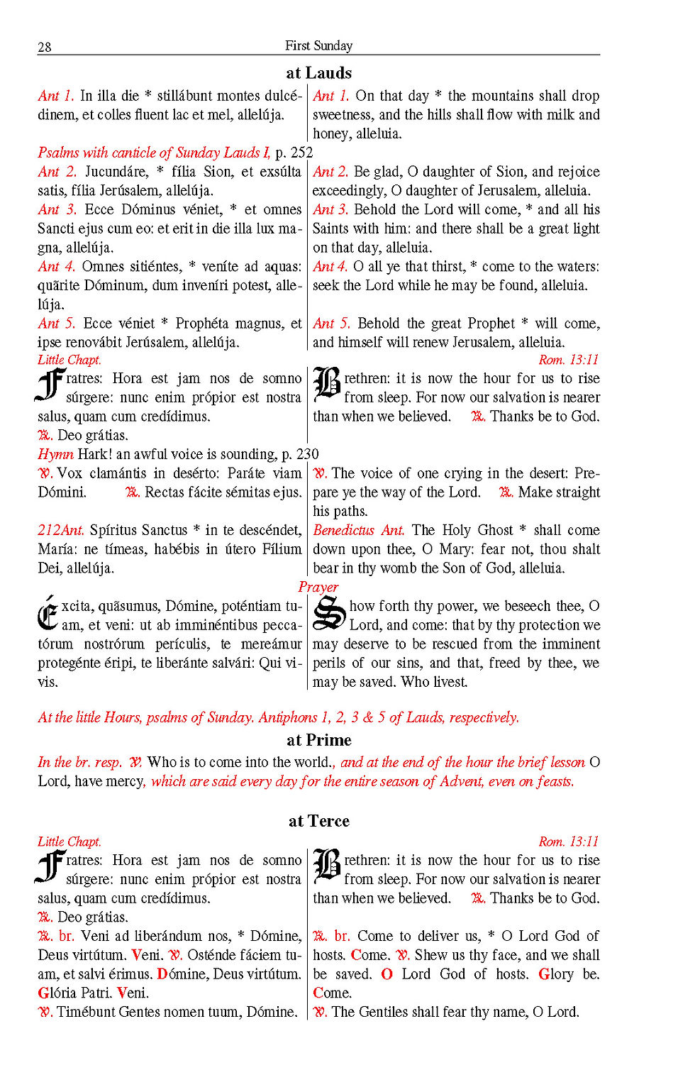 Thumbnail: Diurnale Romanum, Latin-English Edition, 1962