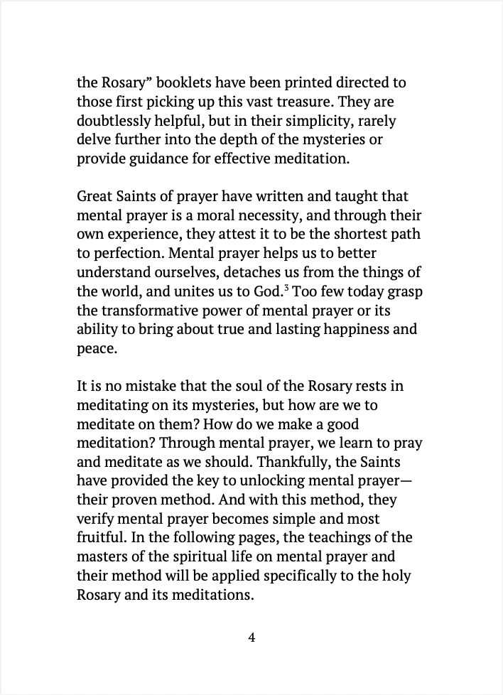 Thumbnail: Rosary Meditations and Mental Prayer