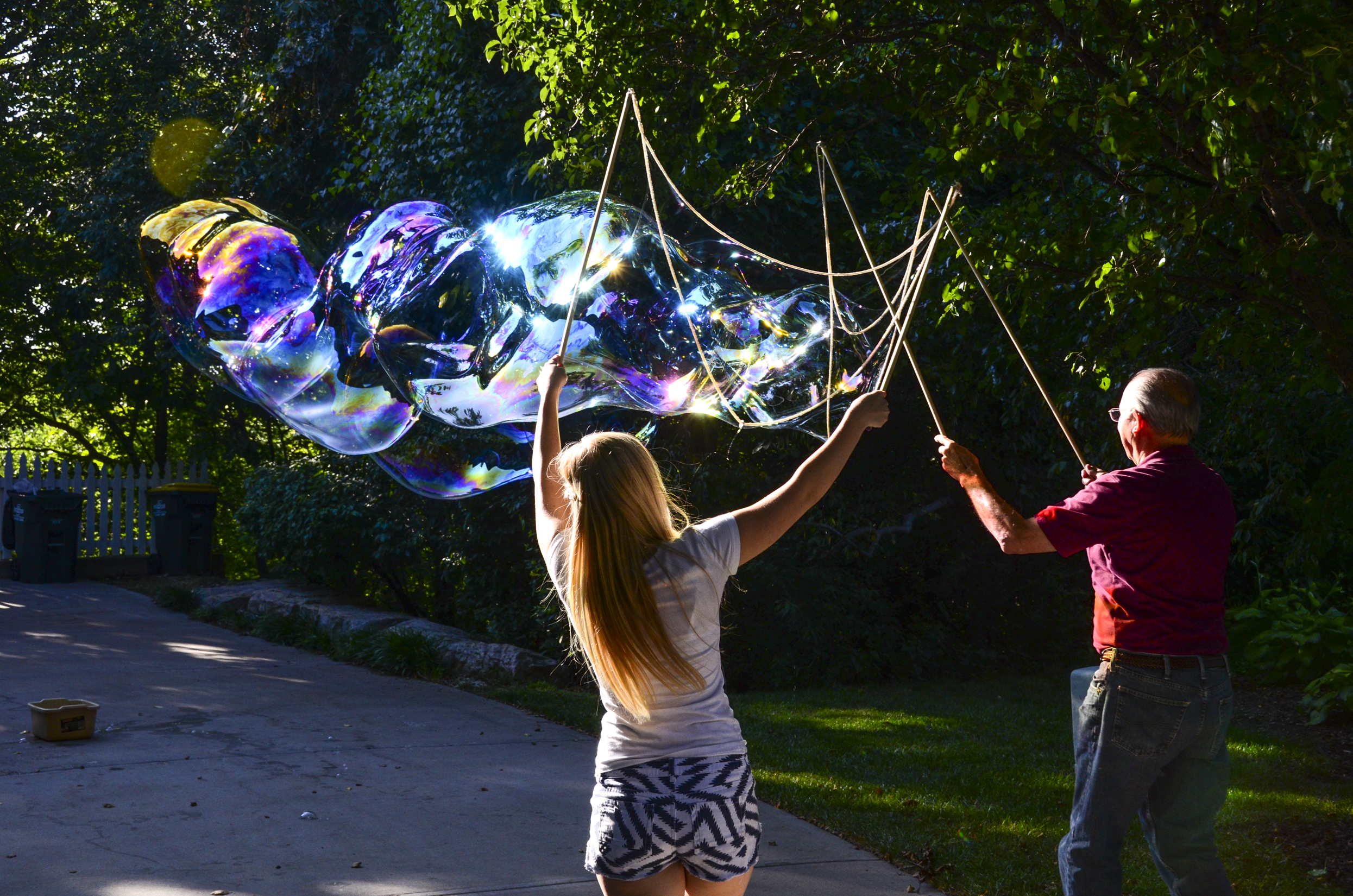 Late Afternoon Bubbles