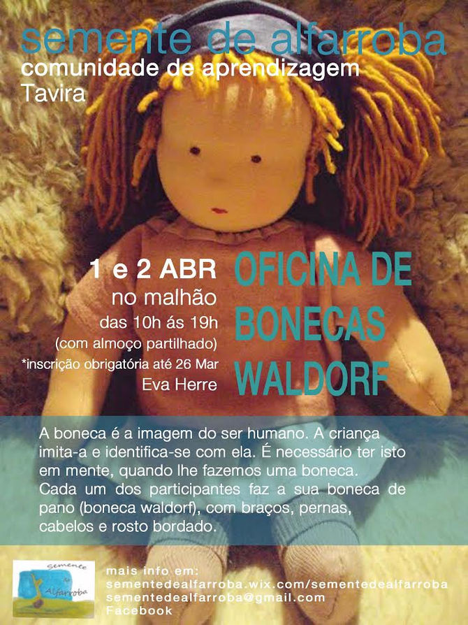 Oficina de bonecas waldorf