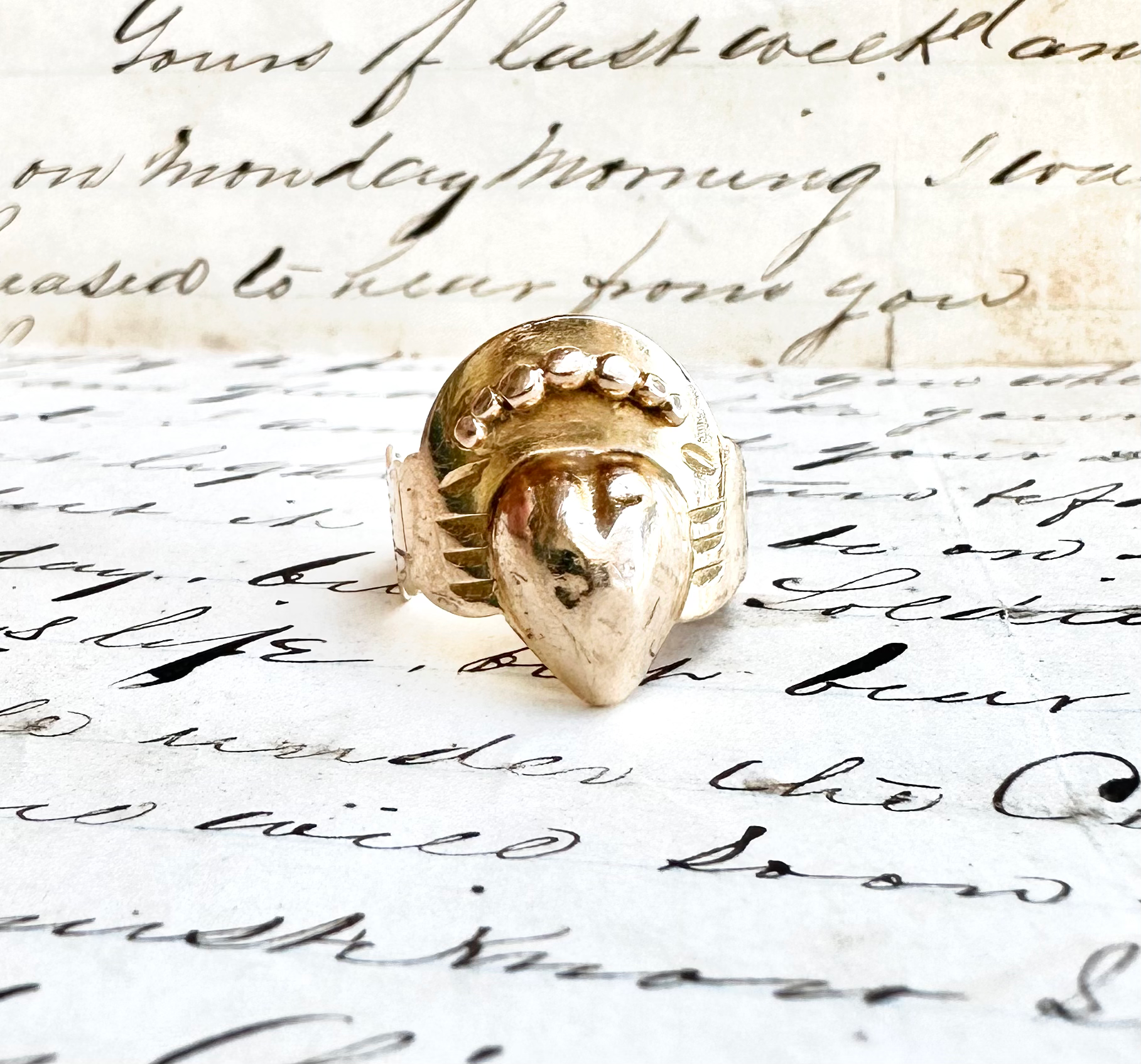 Bague de Foi in 18k Gold