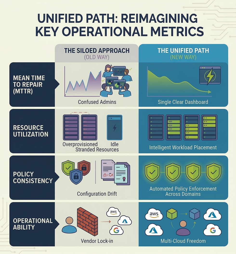 Reimagining the Key Operation Metrics with a Unified Orchestration Plane