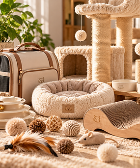 Cozy Neutral Cat Accessory Haven.png
