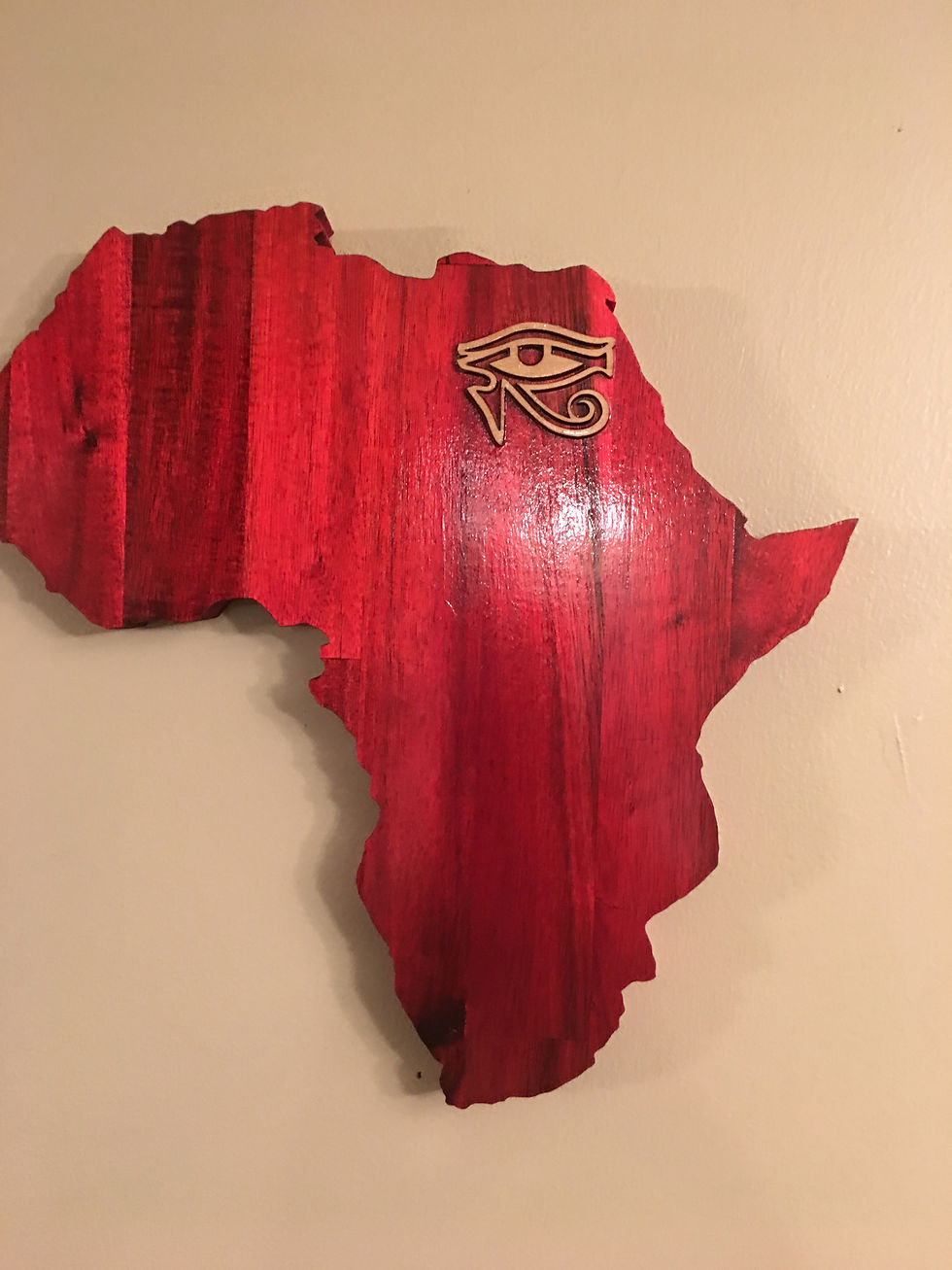 Thumbnail: Africa Wall Plaque|Wood Decor|Wood Art| African Art| Map of Africa
