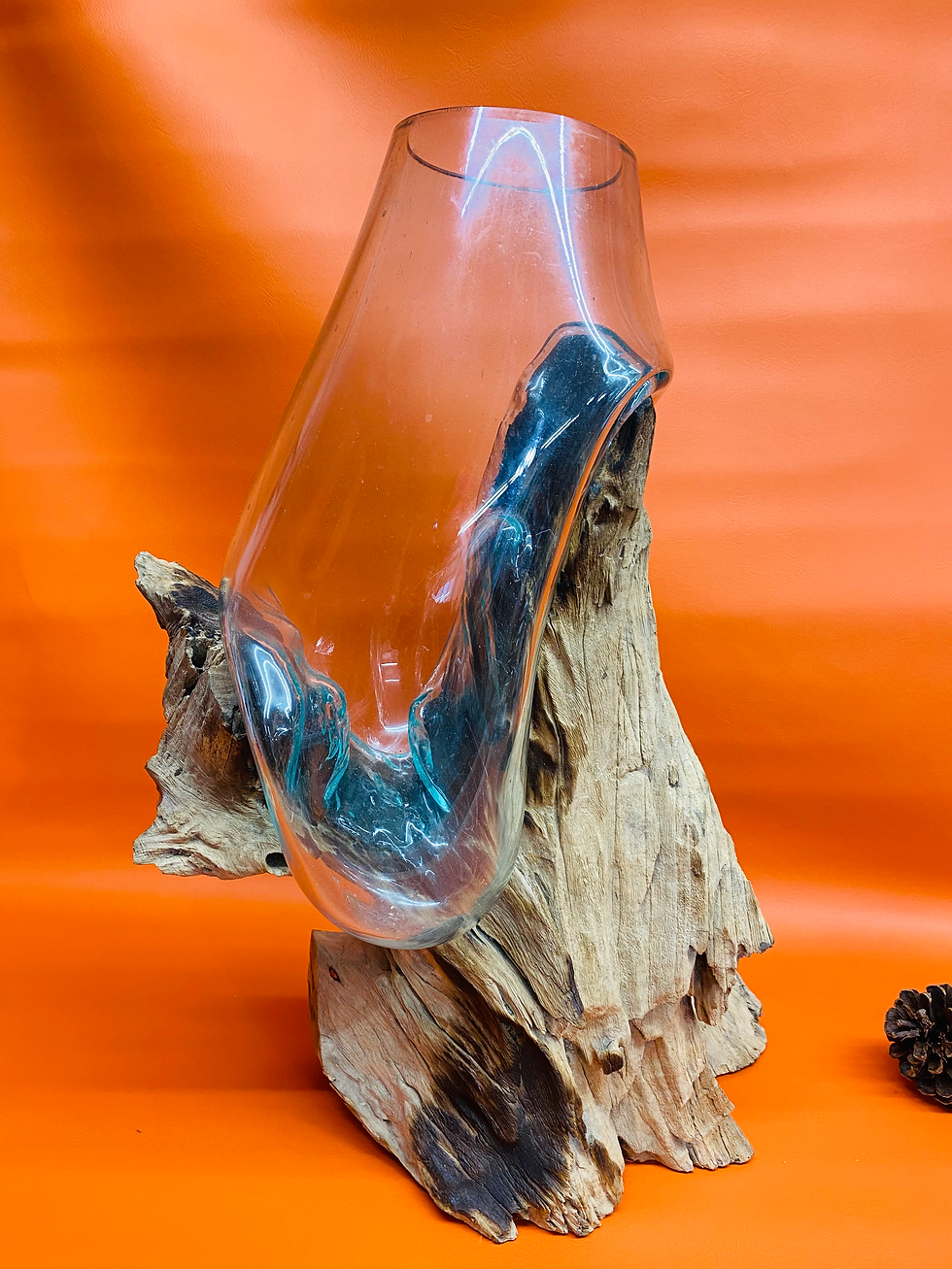 Thumbnail: Molten Glass Vase |  Molten Glass Sculpture |