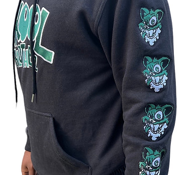 Custom embroiserd hoodie by PadStyle