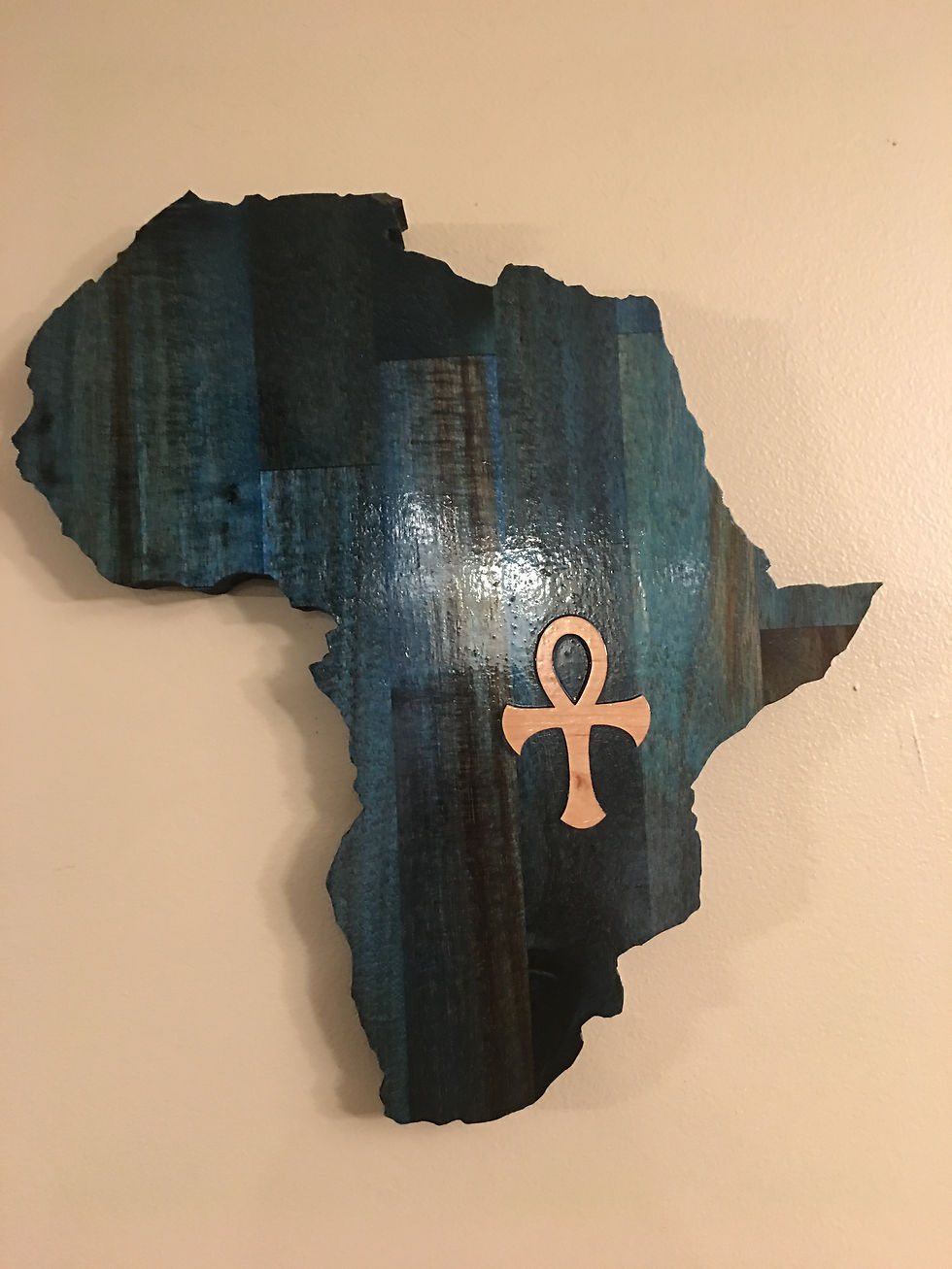 Thumbnail: Africa Wall Plaque|Wood Decor|Wood Art| African Art| Map of Africa