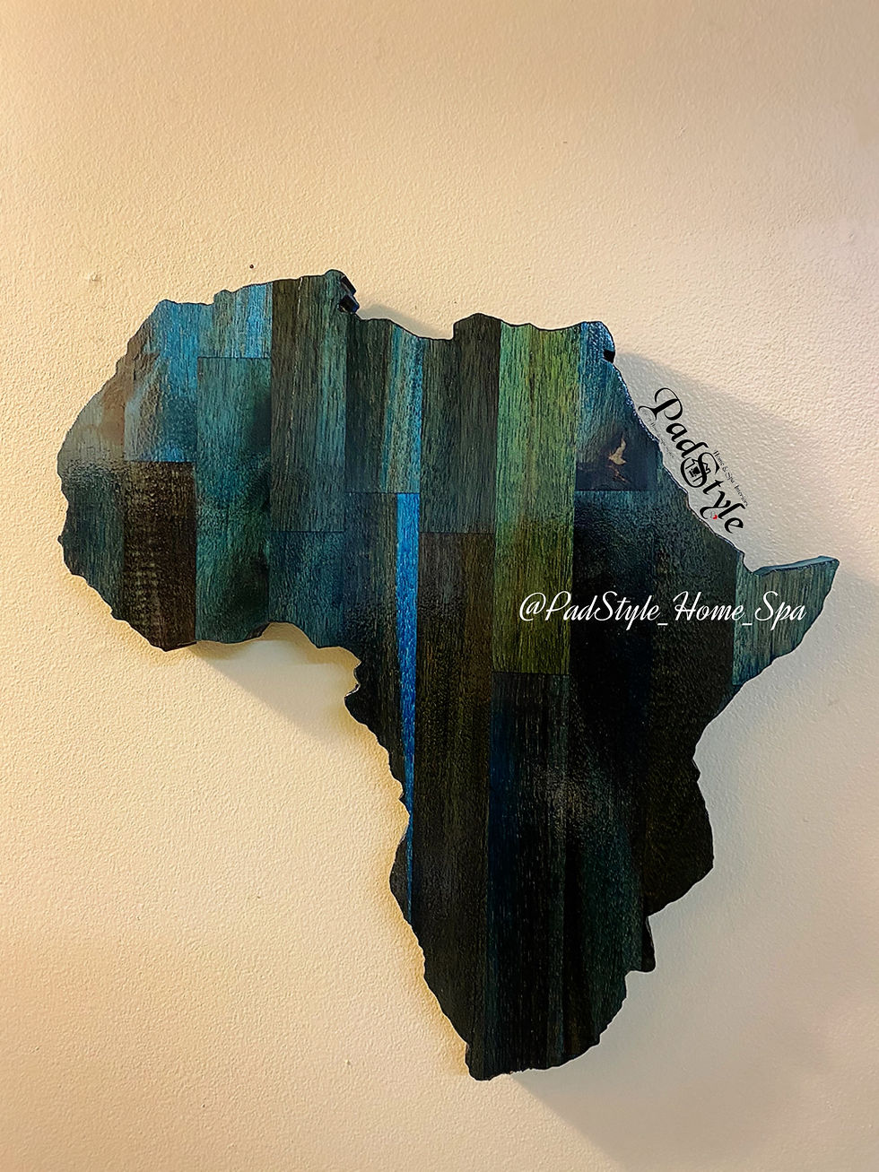 Thumbnail: Africa Wall Plaque|Wood Decor|Wood Art| African Art| Map of Africa