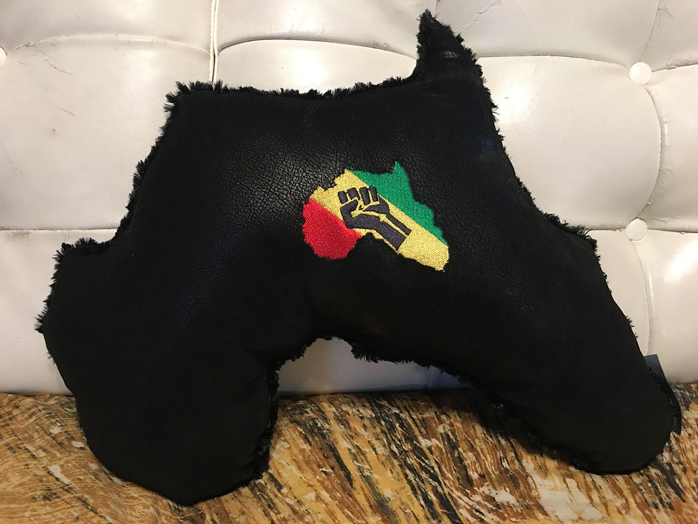 Thumbnail: Africa Shaped Pillow