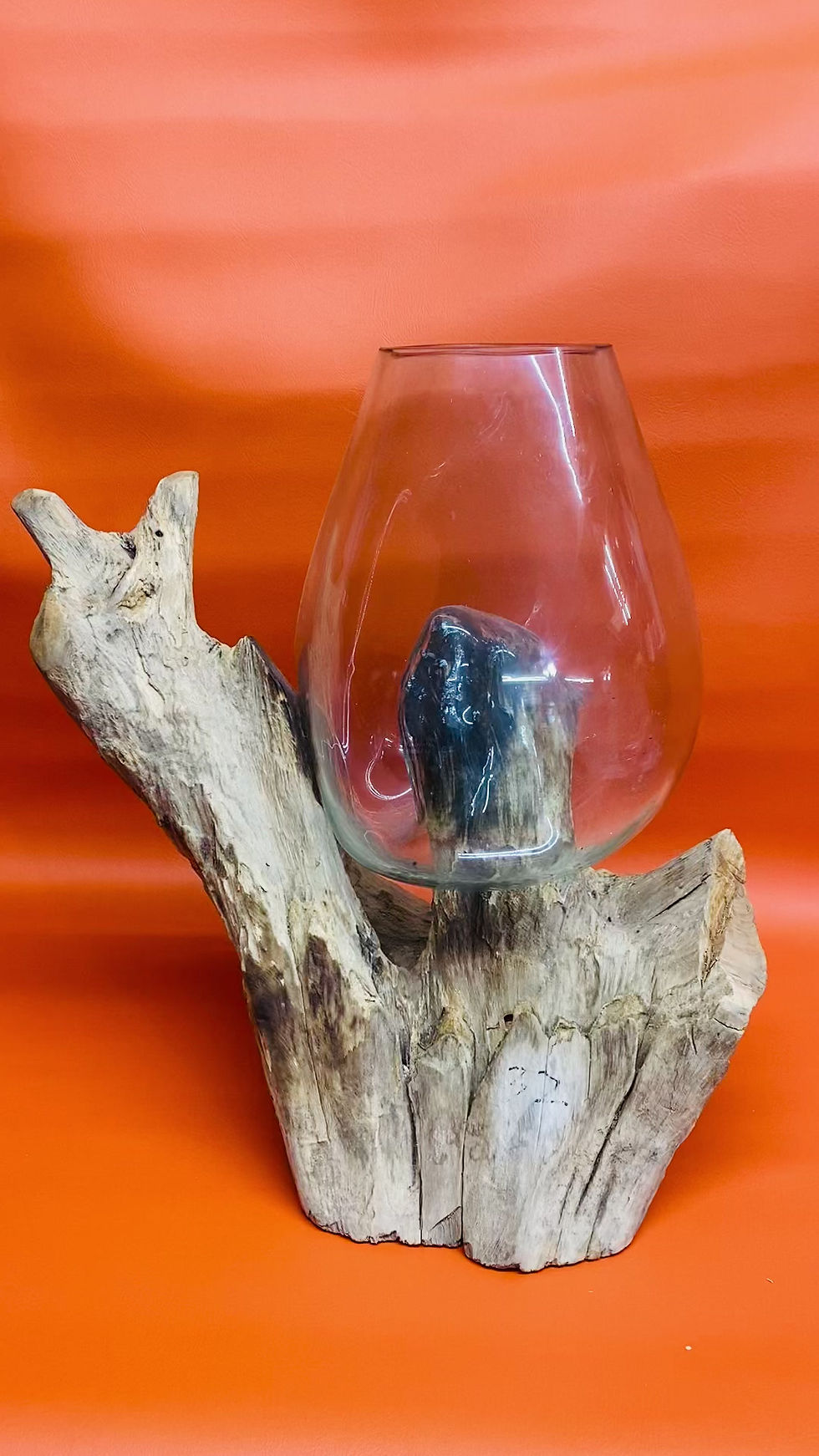 Thumbnail: Molten Glass Vase |  Molten Glass Sculpture |