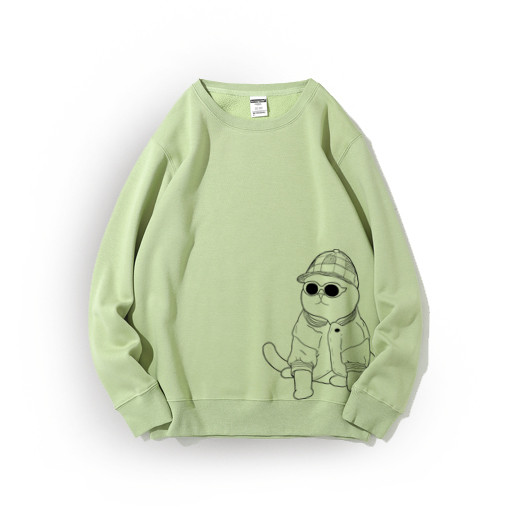 Theme printed sweater