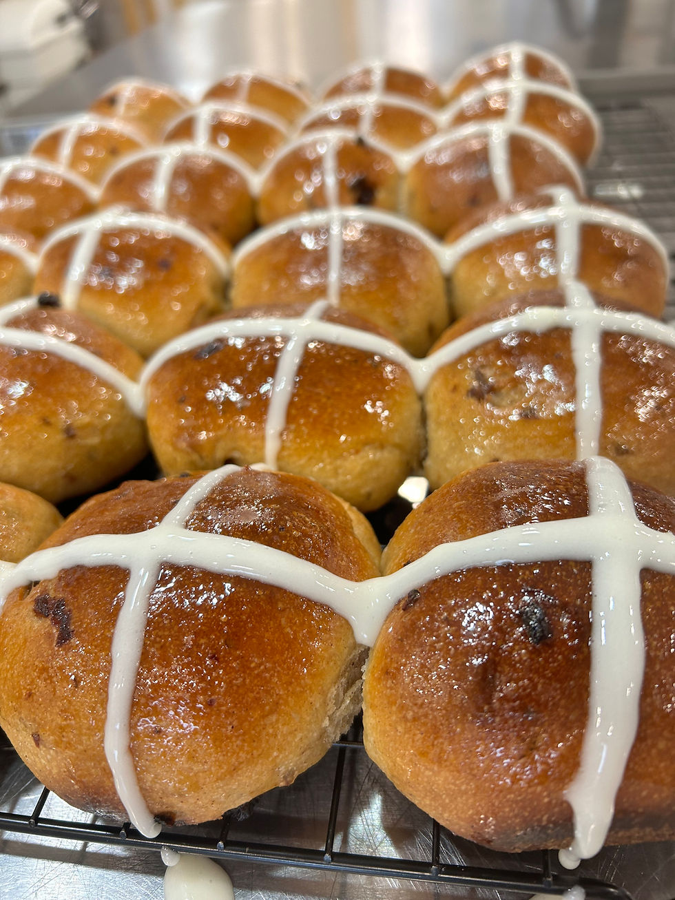 Thumbnail: Sourdough Hot Cross Buns