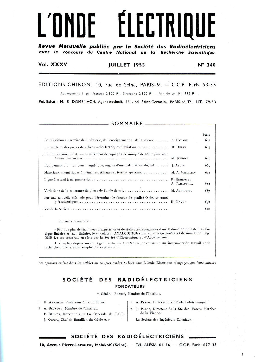 LOE 1955 N°340ARp001