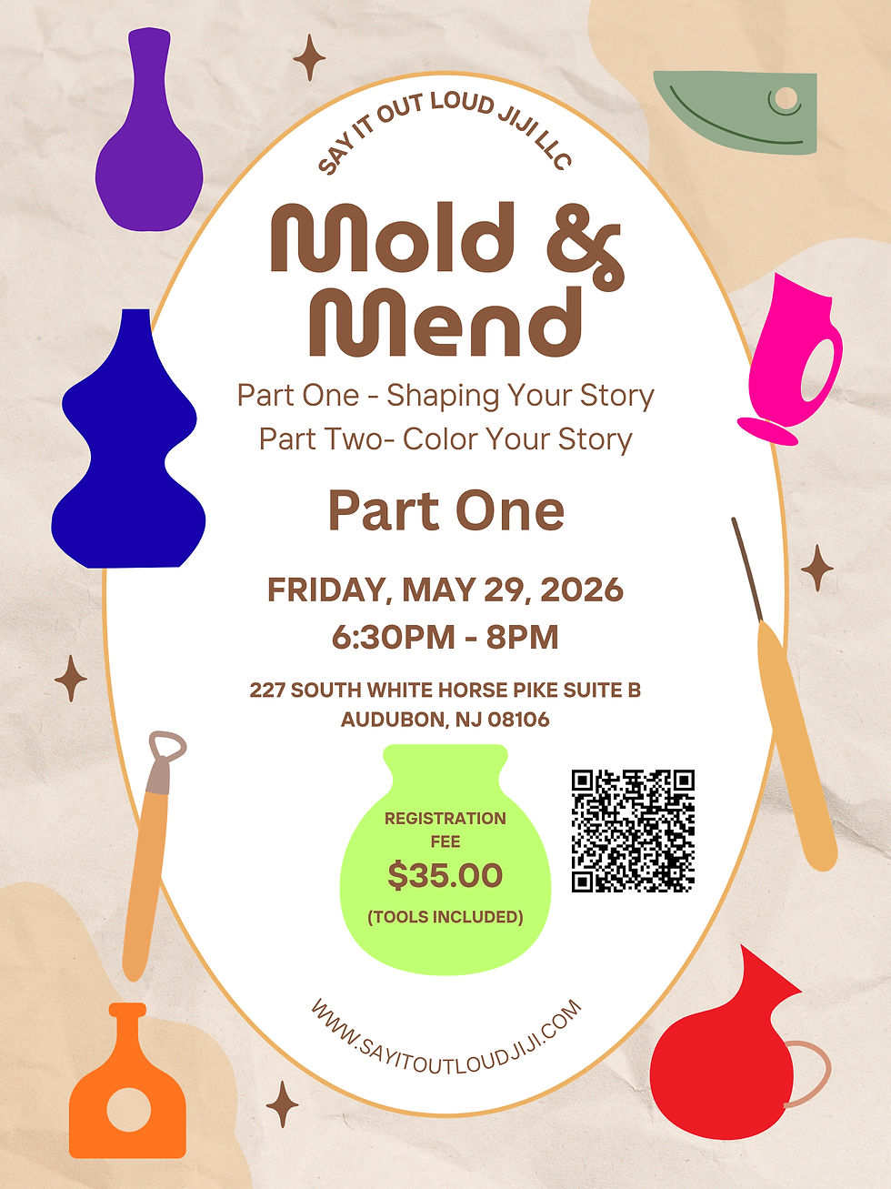 Mold & Mend (Part One) Shaping Your Story (1)