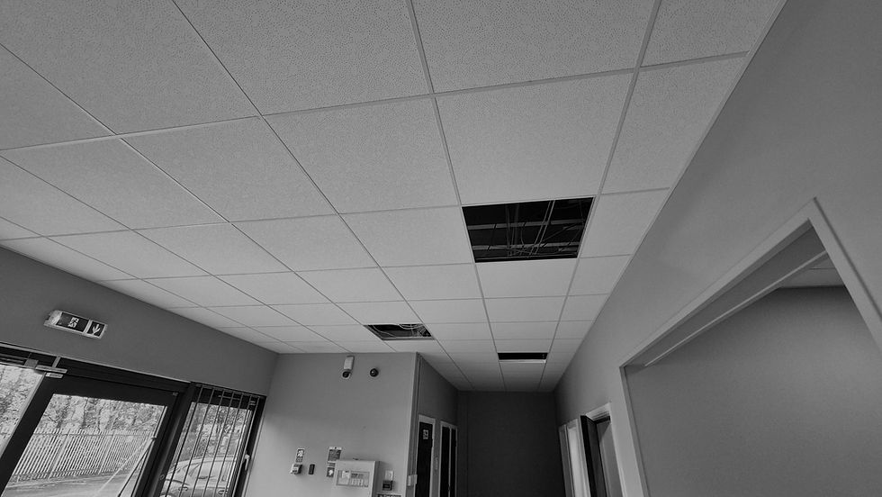 Suspended Grid Ceiling