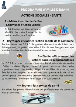 ACTION SOCIALE - SANTE