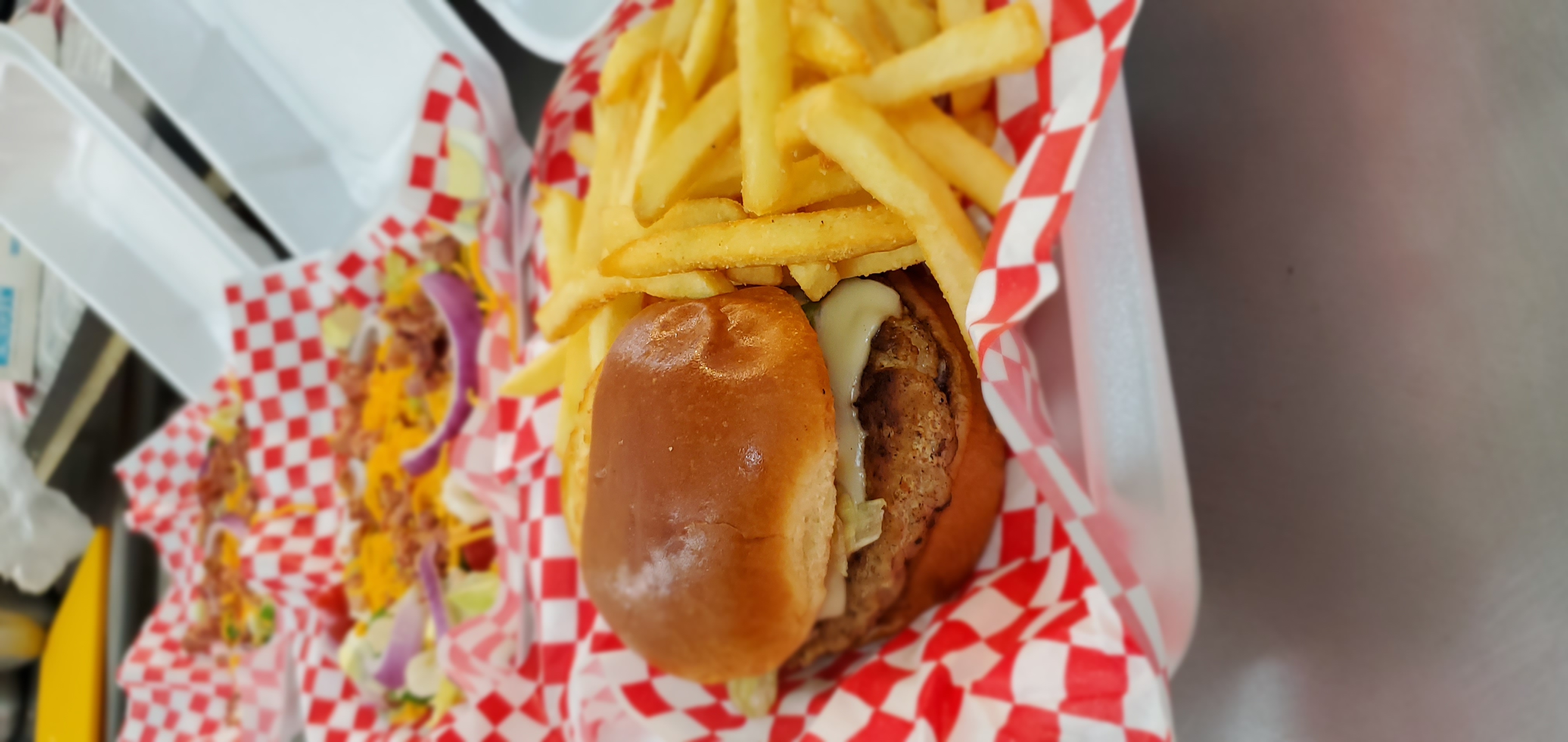 Arranged Food and Objects