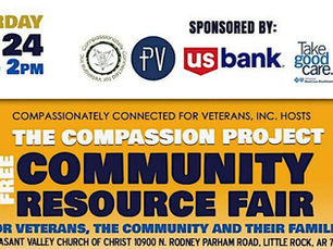 Free 2nd Annual Compassion Project- Community Resource Fair to be held April 6 in Little Rock